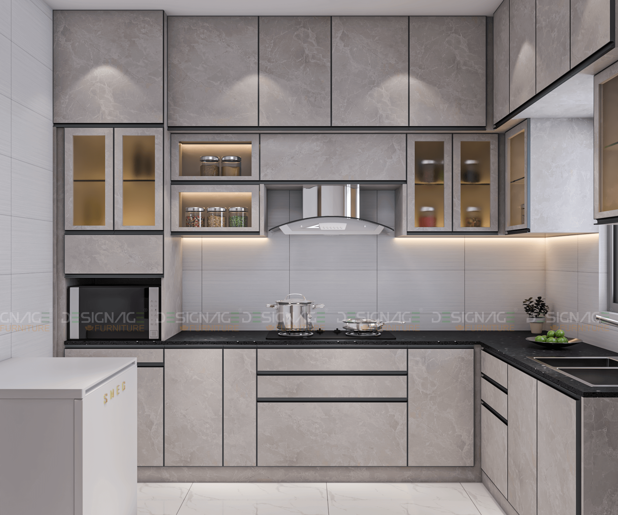 Home interior kitchen cabinet designs DesignAge