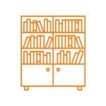 Furniture-bookshelf-Icon