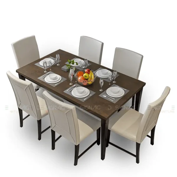 Minimal Design Dining Table & Chair DA-DNT-1105-06