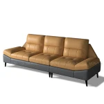 Modern Leather Sofa Set 