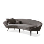 A minimalist divan with a cozy sofa (Two Single Sofa with a Divan)