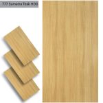 Greenlam Laminate Sheet 777 Sumatra Teak HDG